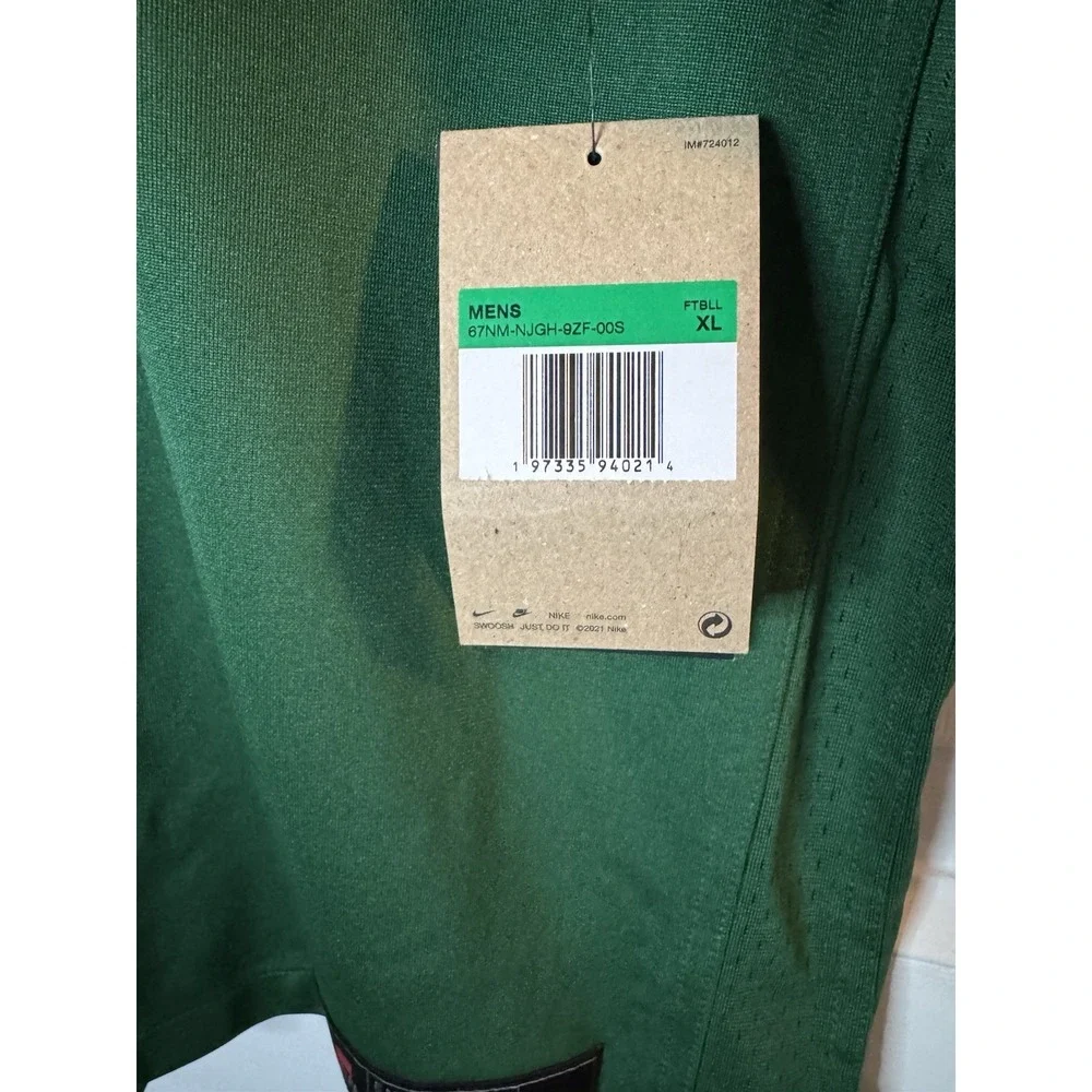 Nike NFL New York Jets Aaron Rodgers On Field‎ Jersey Men's XL NWT
